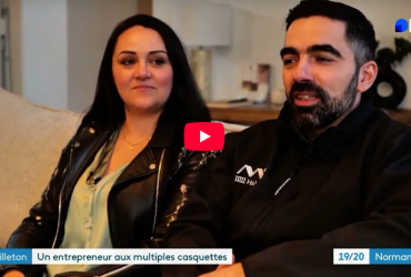Reportage France 3 Normandie : Mon parcours d’entrepreneur multi-casquettes